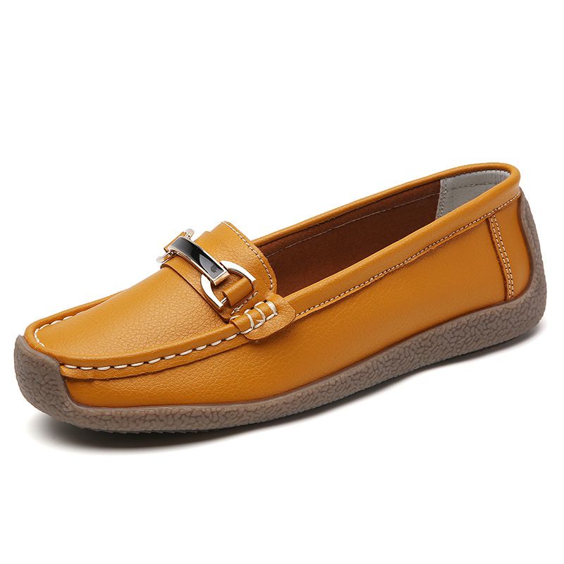 VATYERTY - Mocasines elegantes sin cordones para mujer suaves y cómodos