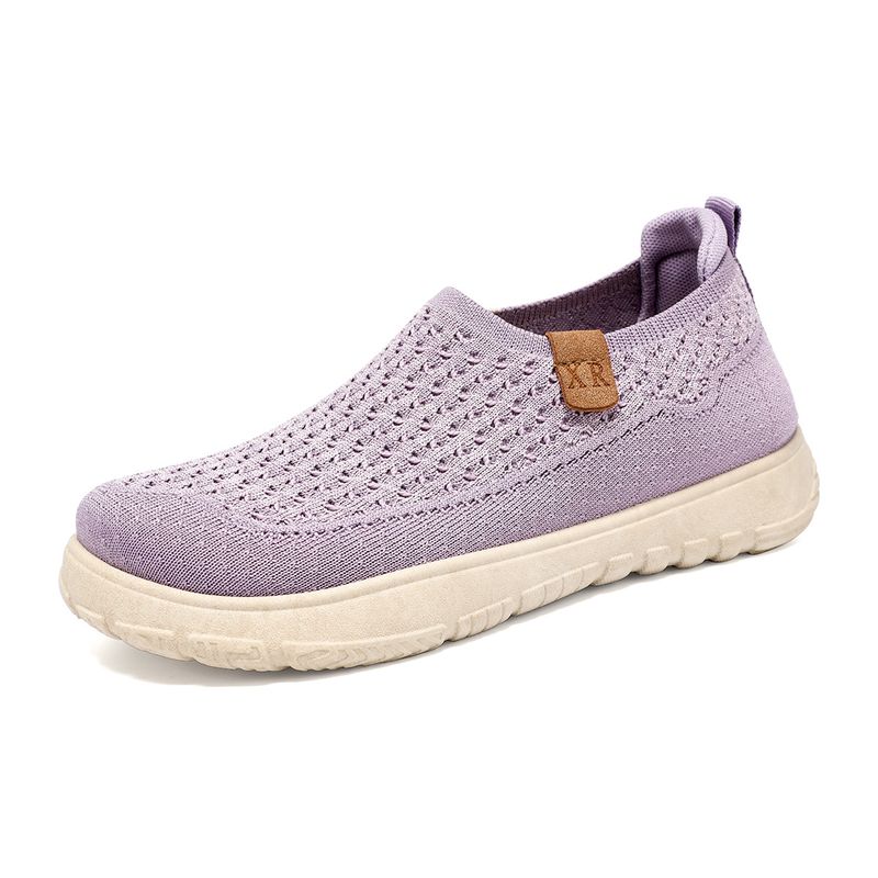VATYERTY - Mocasines de punto transpirables para mujer