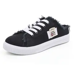 VATYERTY - Mocasines lisos con punta redonda para mujer