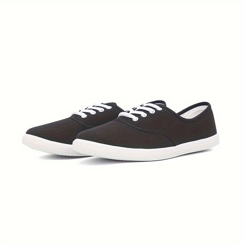 VATYERTY - Zapatos planos casuales de color liso para mujer