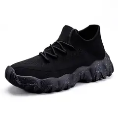 VATYERTY - Zapatillas deportivas informales de tejido moderno para hombre