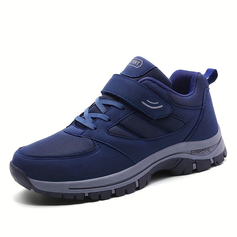 VATYERTY - Zapatos casuales transpirables para hombre con cierre de velcro