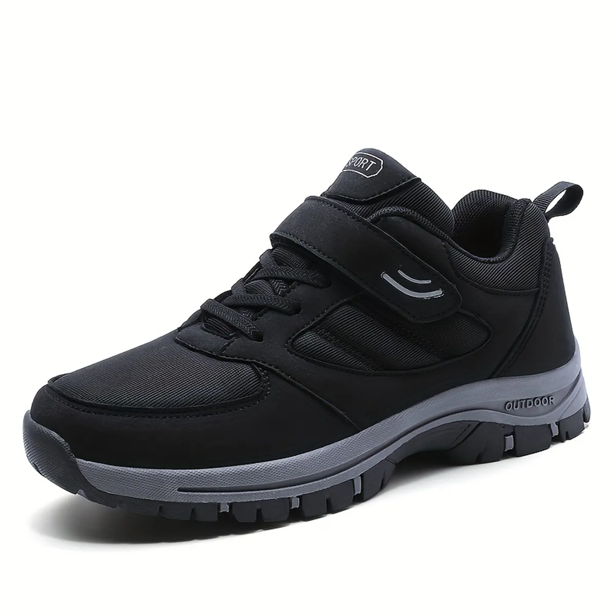 VATYERTY - Zapatos casuales transpirables para hombre con cierre de velcro