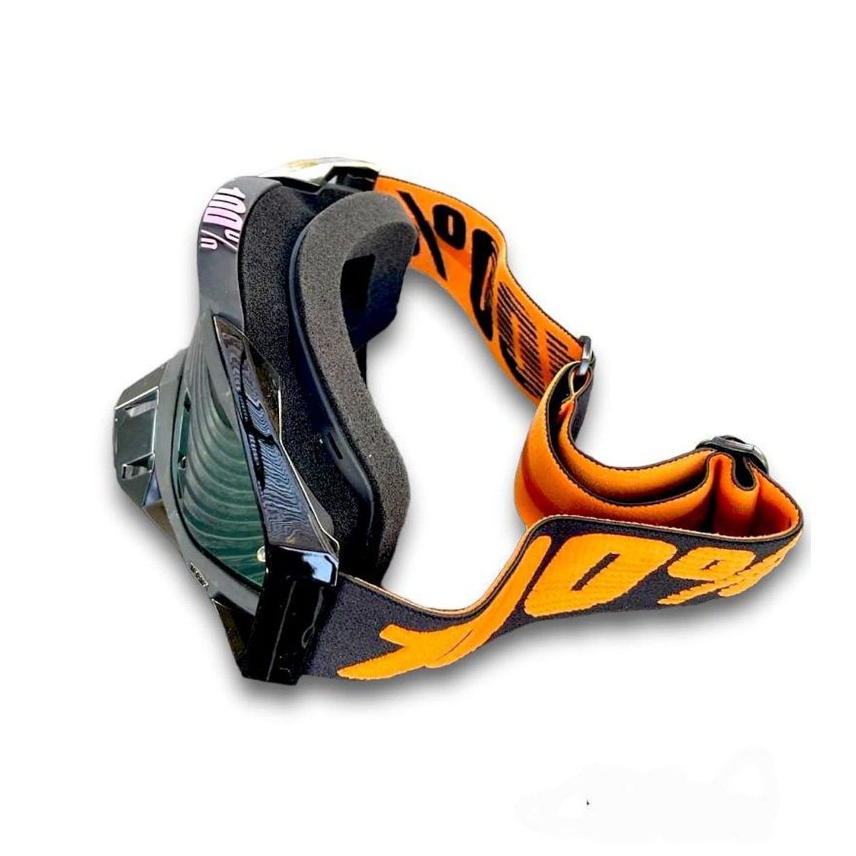 GENERICO - Antiparras para ski motocross Snowboard Naranja con negro