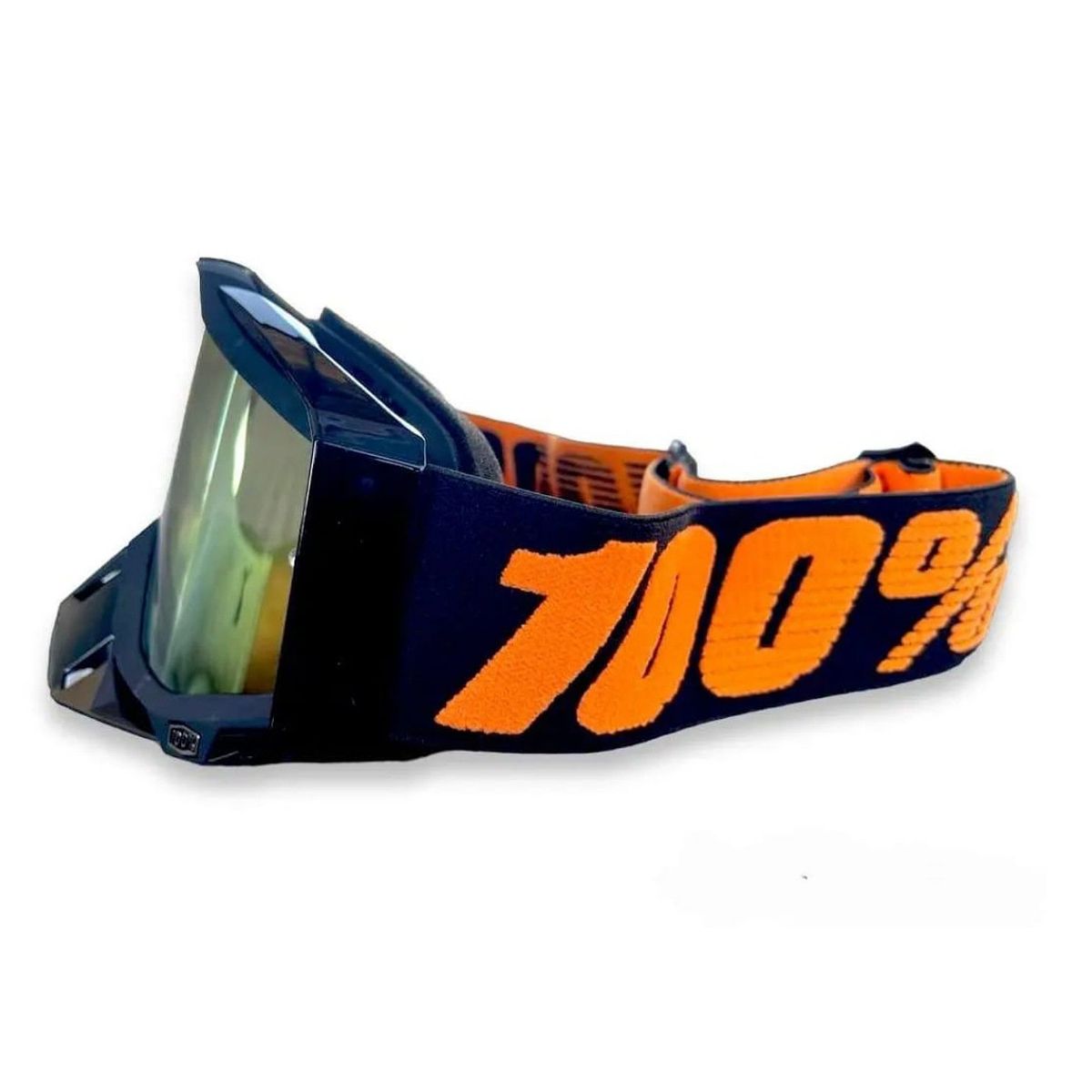 GENERICO - Antiparras para ski motocross Snowboard Naranja con negro