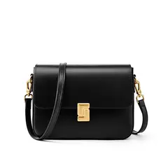 PUREPOWER - Bolsos cruzados con solapa de cuero Bolsos elegantes para mujer