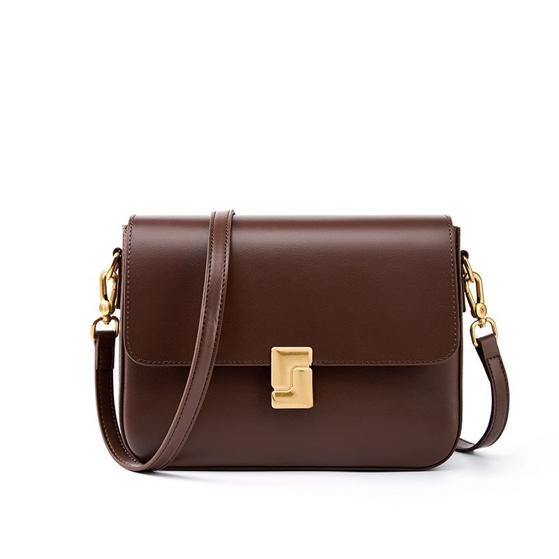 PUREPOWER - Bolsos cruzados con solapa de cuero Bolsos elegantes para mujer