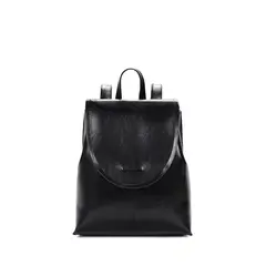 PUREPOWER - Mochila de piel auténtica bolso retro para mujer