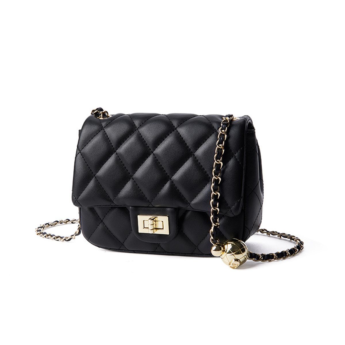 PUREPOWER - Bolso Bandolera De Un Hombro Con Cadena De Metal Para Mujer