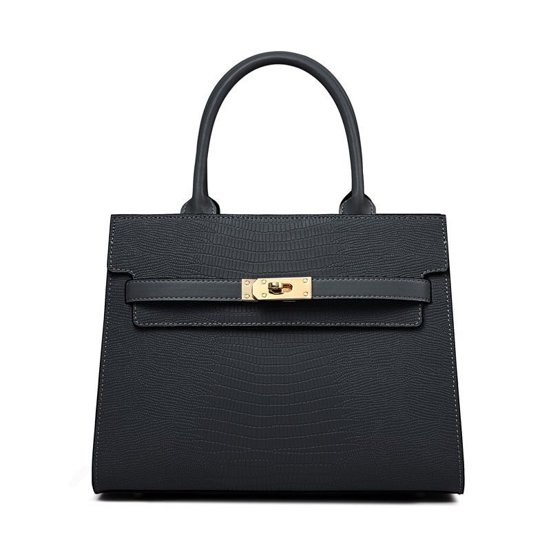 PUREPOWER - Bolso De Hombro De Mujer En Piel Con Estampado Ee Lagarto