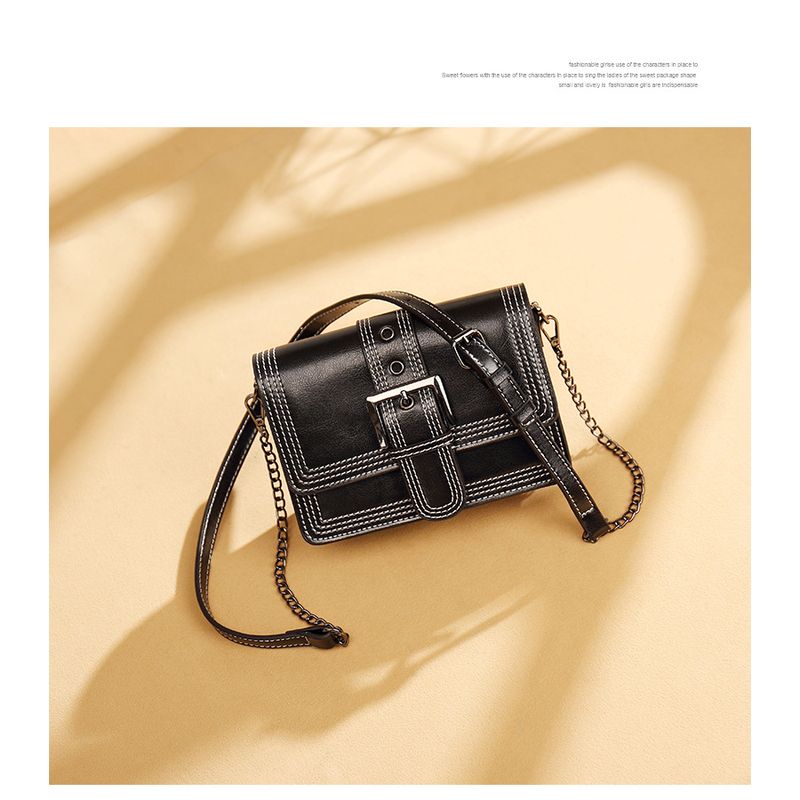 PUREPOWER - Bolsa crossbody de ombro bolsa pequena com corrente elegante