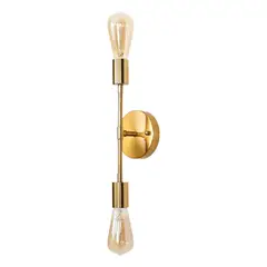 PUREPOWER - Led lámpara De techo Vintage Sala Pasillo Dorado