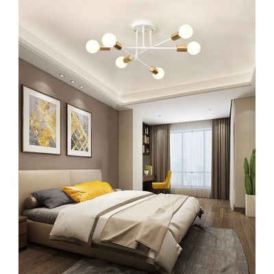 Imagen 2 del producto Lámparas De Techo Modernas Lámparas De Techo Led De Salón-Blanco y Oro