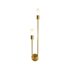 MMDH - Aplique led g9 de doble cabezal para salón y dormitorio cla122.