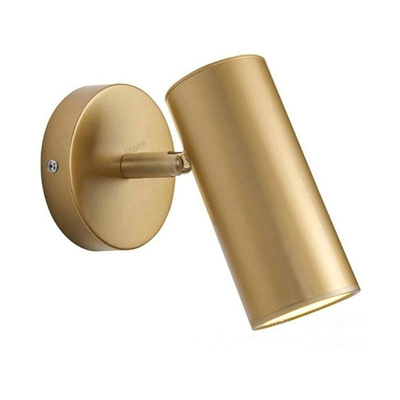 MMDH - Corredor de dormitorio de lujo de luz led lámpara de pared cla199-oro.