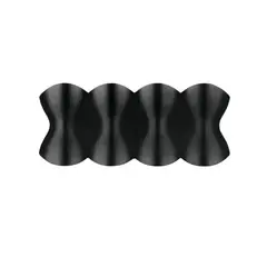 MMDH - Villa Courtyard LED Aplique de Pared Exterior 8W Neutro CLA295 Negro.