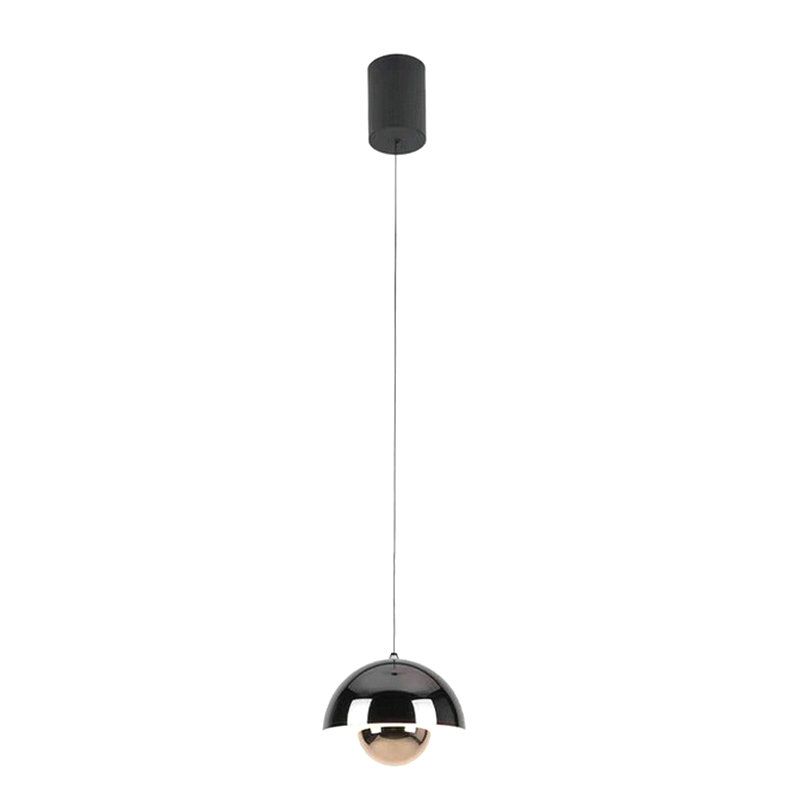 MMDH - Comedor Dormitorio Danish Pod LED Lámpara Colgante CLA278 Oro Negro..