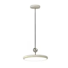 MMDH - Platillo Volador Moderno Lámpara Colgante Comedor-LED CLA281-Blanco.