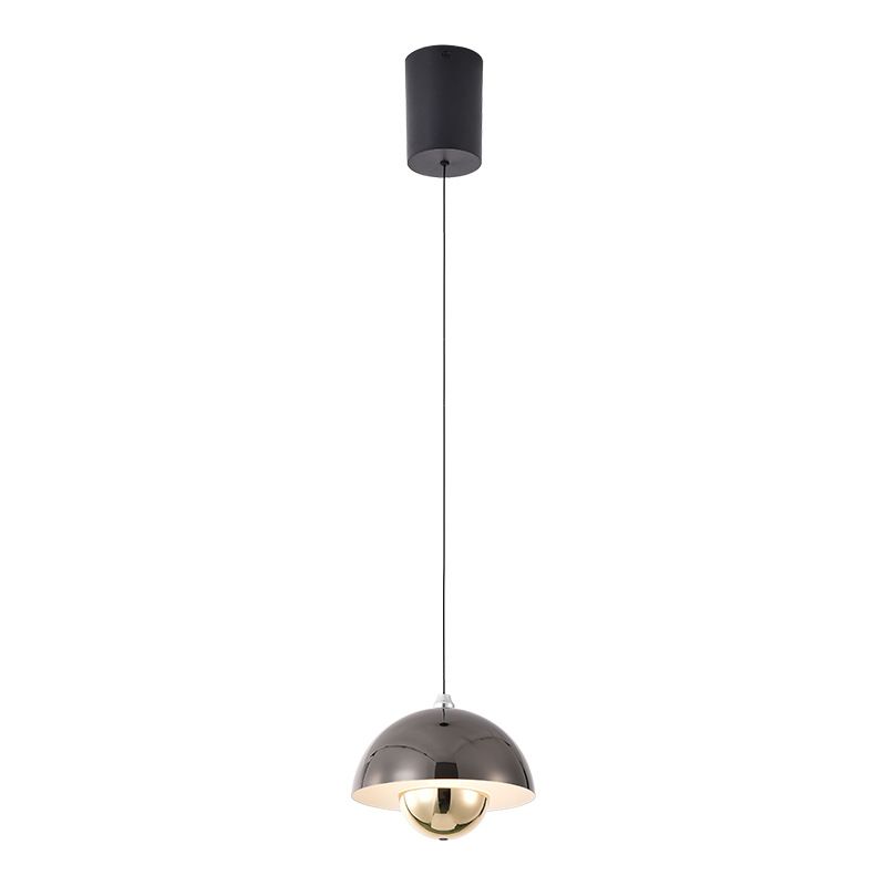 MMDH - Comedor Dormitorio Danish Pod LED Lámpara Colgante CLA279 Cromo Oro..