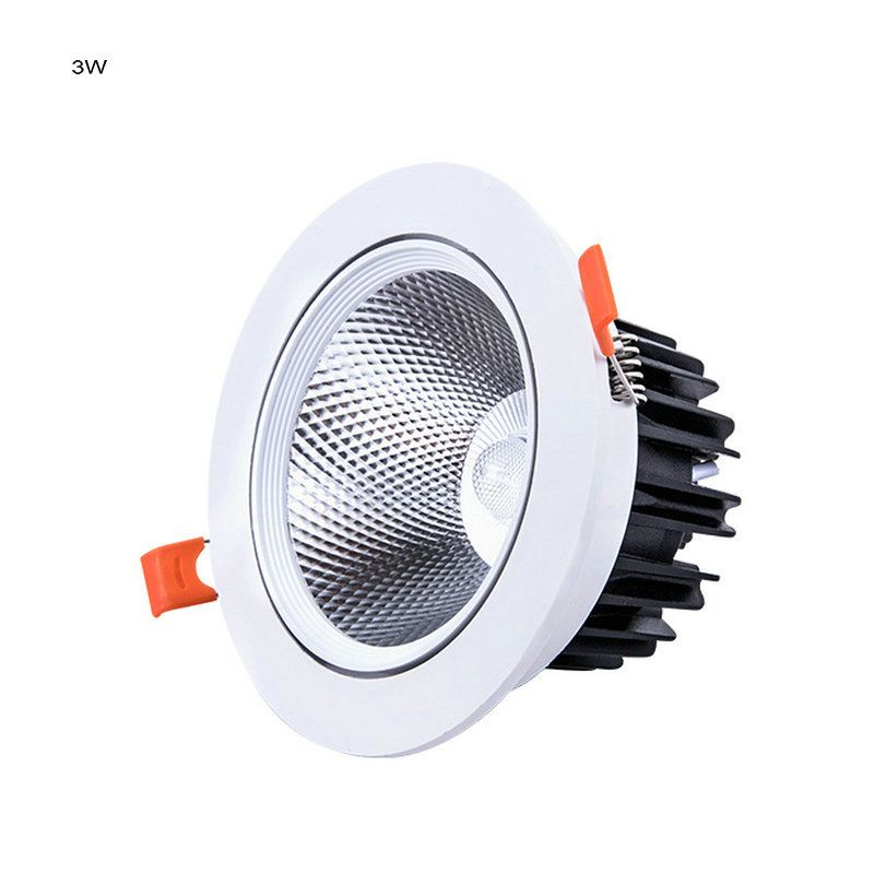 MMDH - Pack X2 Focos Led Empotrado Spotlight CLA301 3W 6000K..