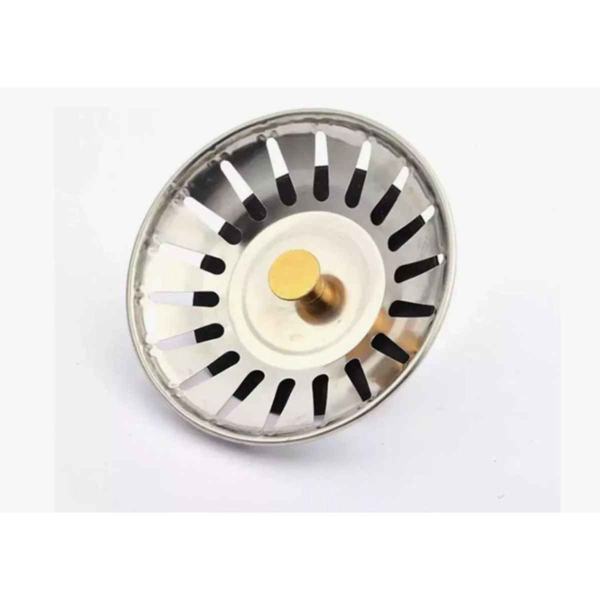 GENERICO - Rejilla Para Desague Lavaplatos Fregadero Acero 7.5 Cms