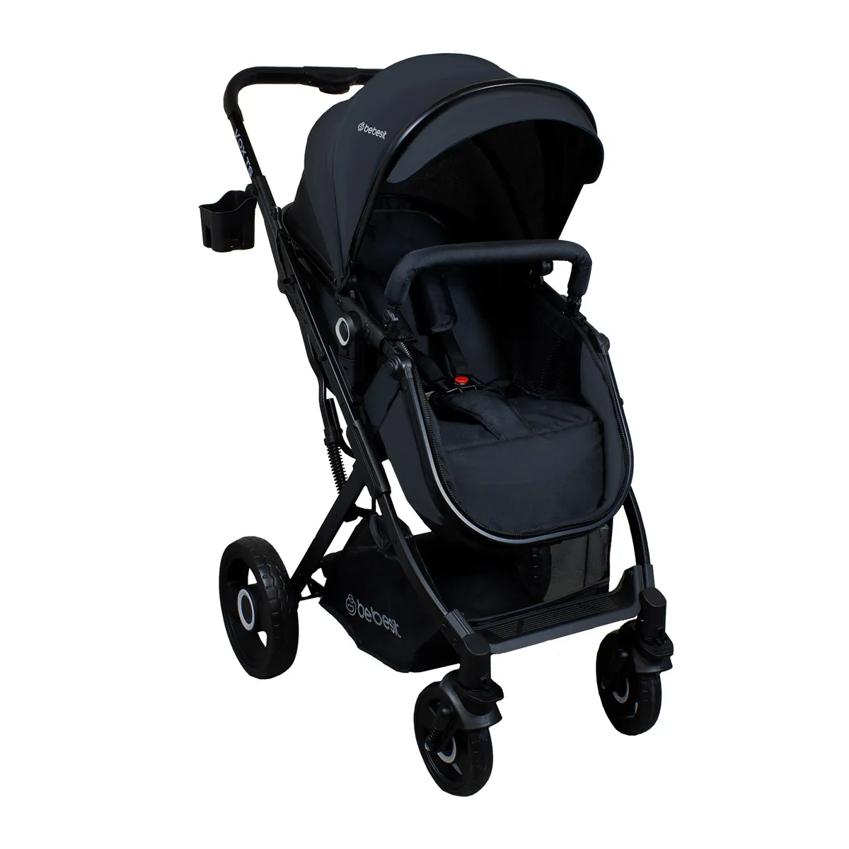 BEBESIT - Coche Cuna Paseo Vox Negro Bebesit