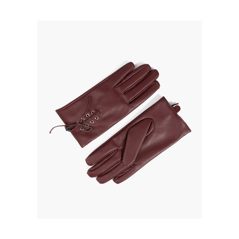 LOUNGE - Guantes Con Cordón LOUNGE