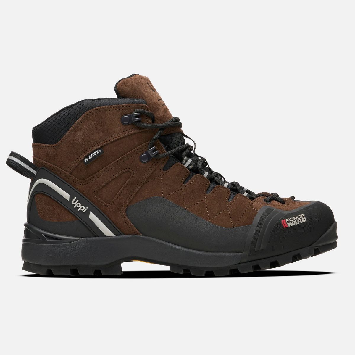 LIPPI - Botín Hombre Bravo Mid Cafe / Negro Lippi