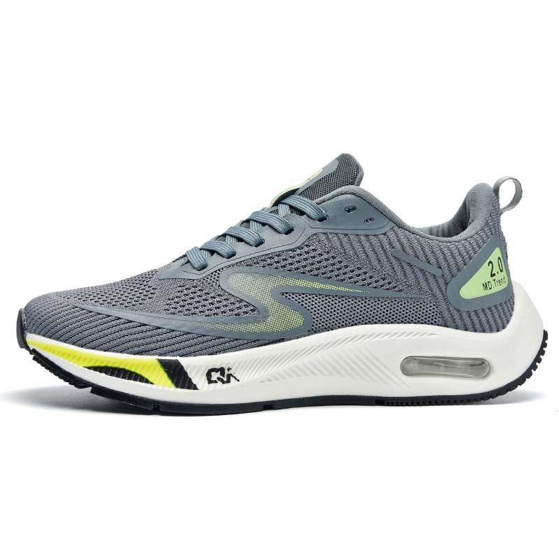 SHANDIAN - Zapatillas Running Hombre Gris