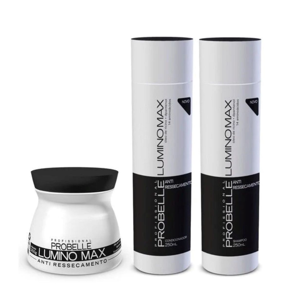PROBELLE - Shampoo Antiresecamiento Lumino Max 250ml Probelle