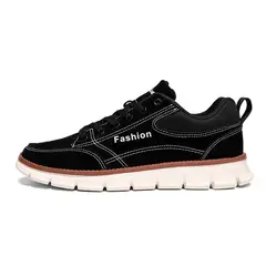 SHANDIAN - Zapatillas Running Hombre Negro