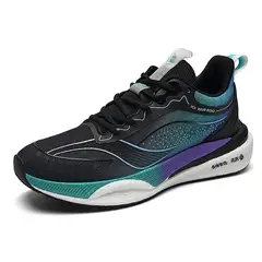 SHANDIAN - Zapatillas Running Hombre Negro
