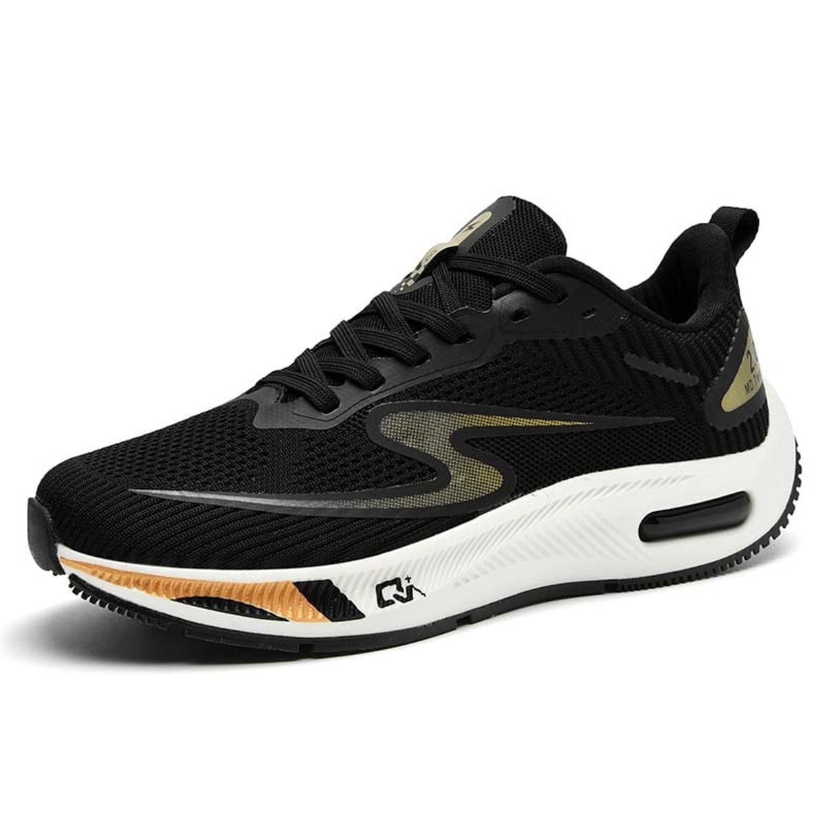 SHANDIAN - Zapatillas Running Hombre Negro