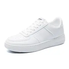 DANWEILE - Zapatos deportivos transpirables casual blancos.