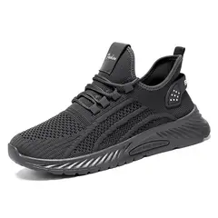 DANWEILE - Zapatillas Running Hombre Zapatillas urbanas Mujer -Gris