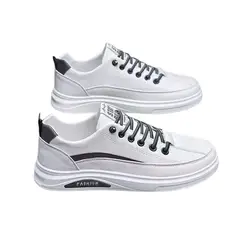 DANWEILE - Zapatillas Running Hombre Runner Zapatillas urbanas - Blanco.