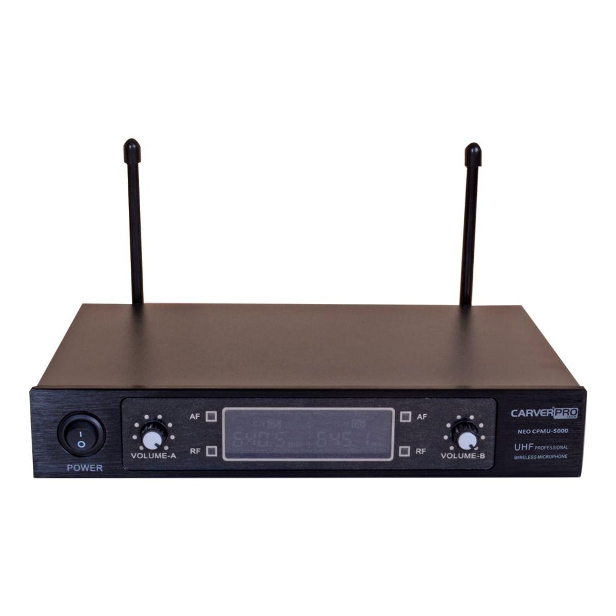 CARVERPRO - MICROFONO INALAMBRICO DE MANO DOBLE UHFFQ VAR CARVERPRO NEO CPMU-5000