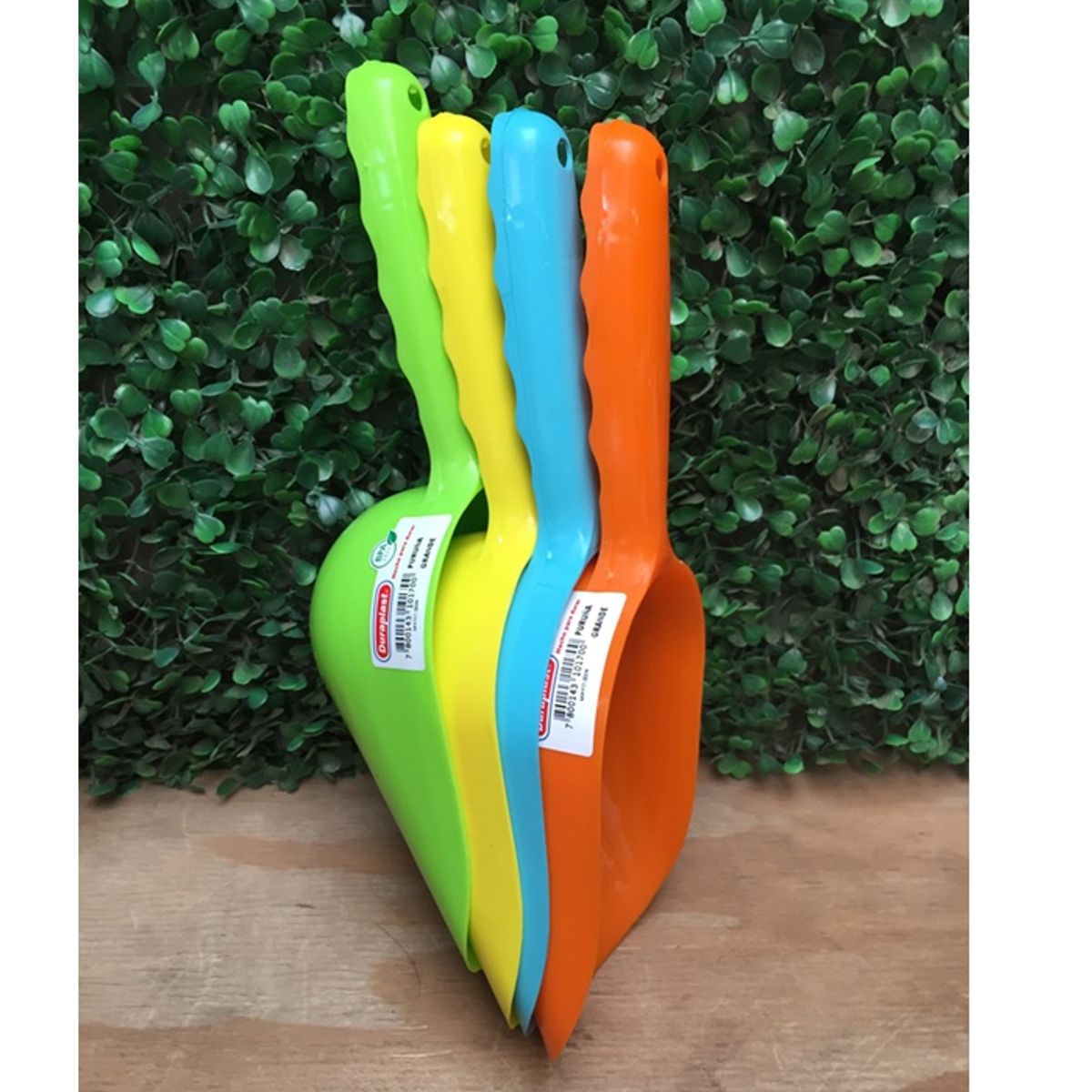 GENERICO - Pack 10 Poruña Pala Frutos Secos Repostería Cuchara Plastica