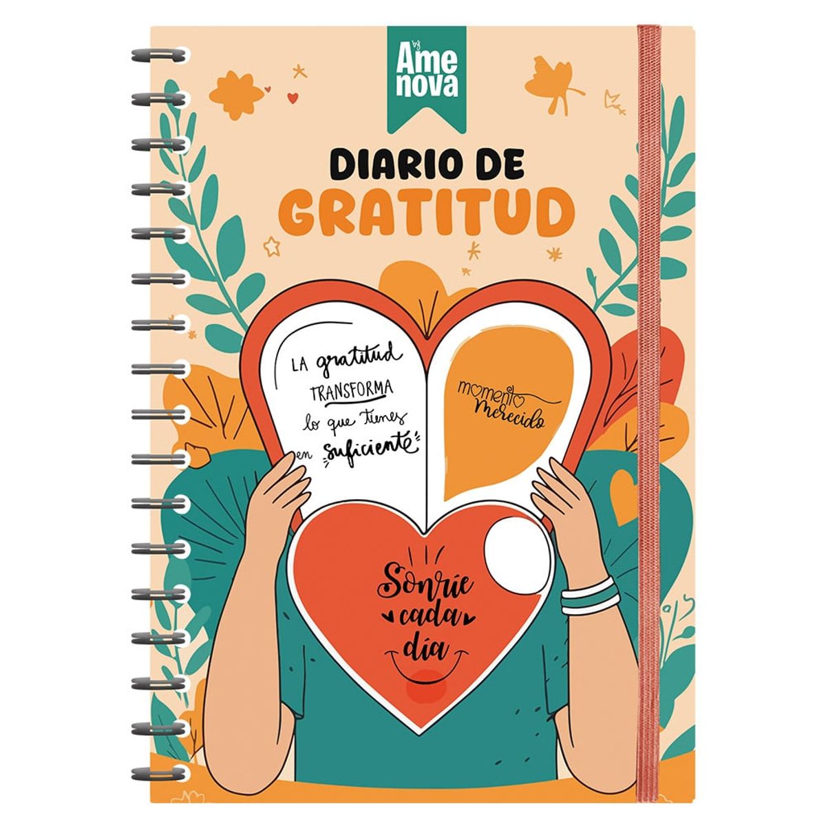 ELAB PROPIA - Diario de Gratitud diseño "Un Viaje de 100 Días"