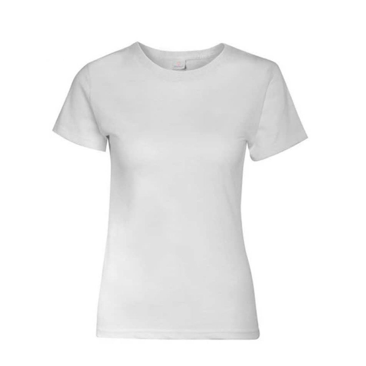 CREA PRINT - POLERA 100 % ALGODON MC MUJER CUELLO REDONDO