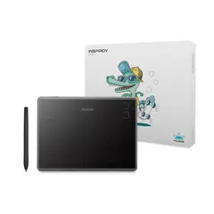 HUION - Tableta Gráfica Digitalizadora Inspiroy H430P Negra