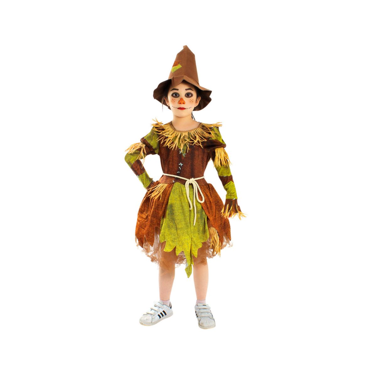 TODODISFRACESCHILE - Disfraz Espantapajaro Talla 7 a 9 años