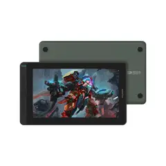 HUION - Tableta Digitalizadora Kamvas 13 Verde Sin Soporte