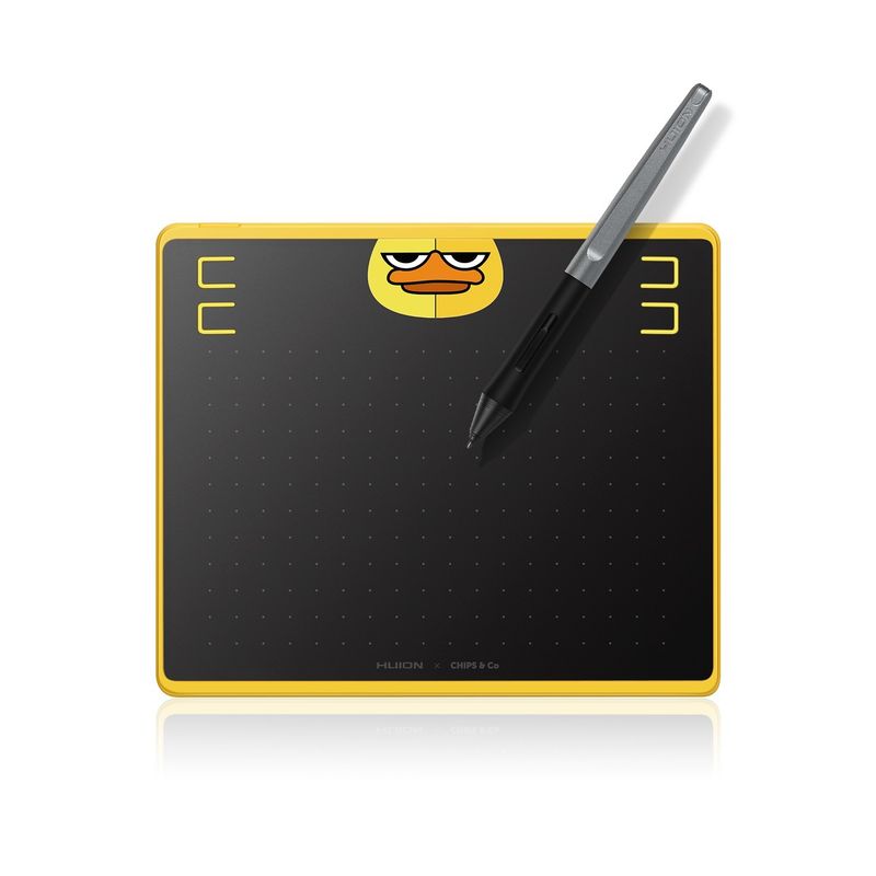 HUION - Tableta Gráfica Digitalizadora HUION HS64 Chips Edición Especial