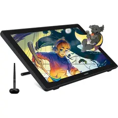 HUION - Kamvas 24 25K Tableta Gráfica con Pantalla y Lápiz Digital PW517 Gama 120% sRGB