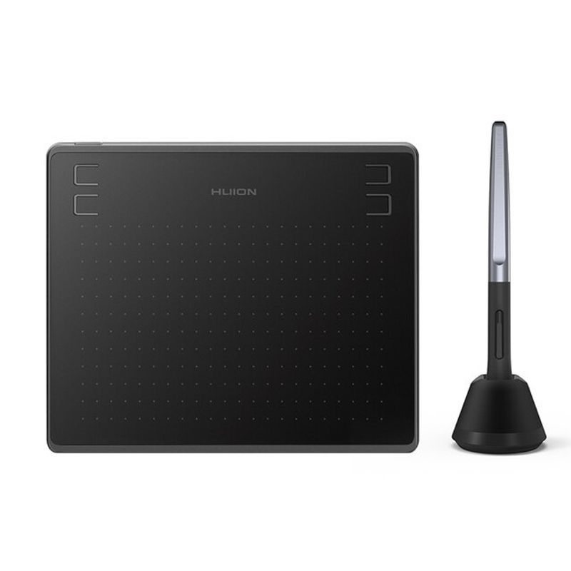 HUION - Tableta Digitalizadora Gráfica de Dibujo HUION HS64 Negra