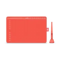 HUION - Tableta Digitalizadora Gráfica HS611 para Dibujo Roja