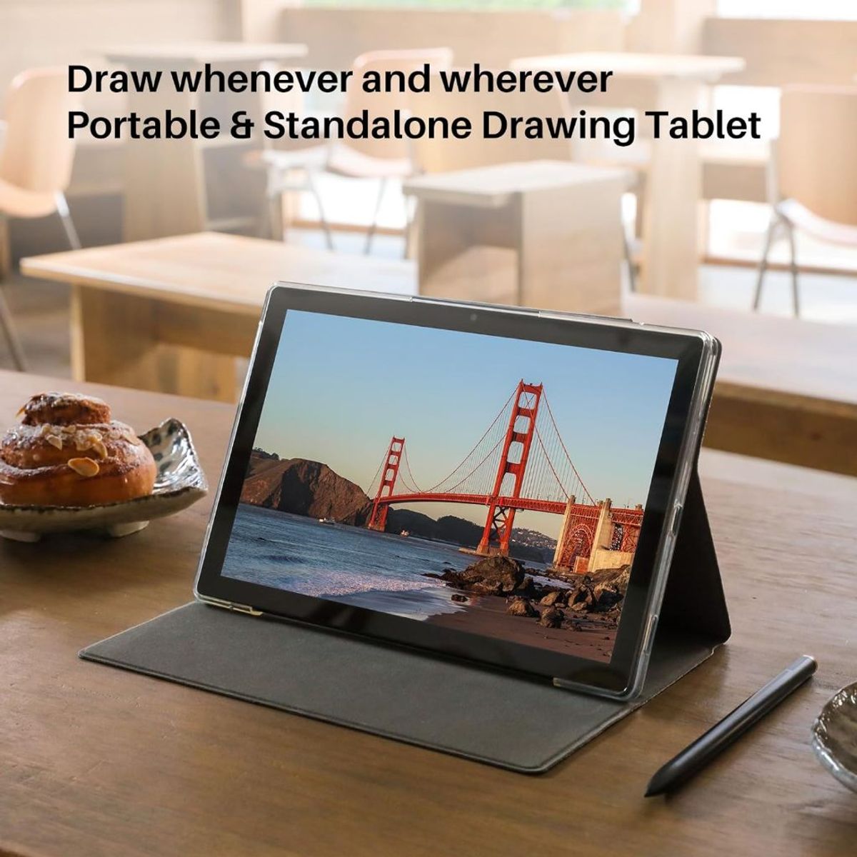 HUION - HUION Kamvas Slate 10 Tableta de dibujo autónoma KT1001 CHN