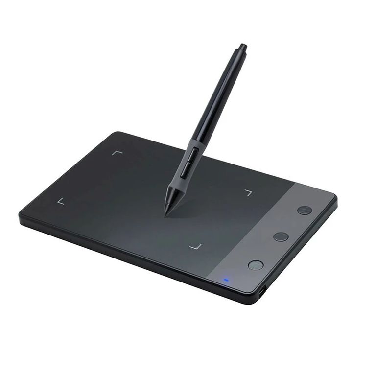 Tableta Digitalizadora Grafica de Dibujo H420 Negra