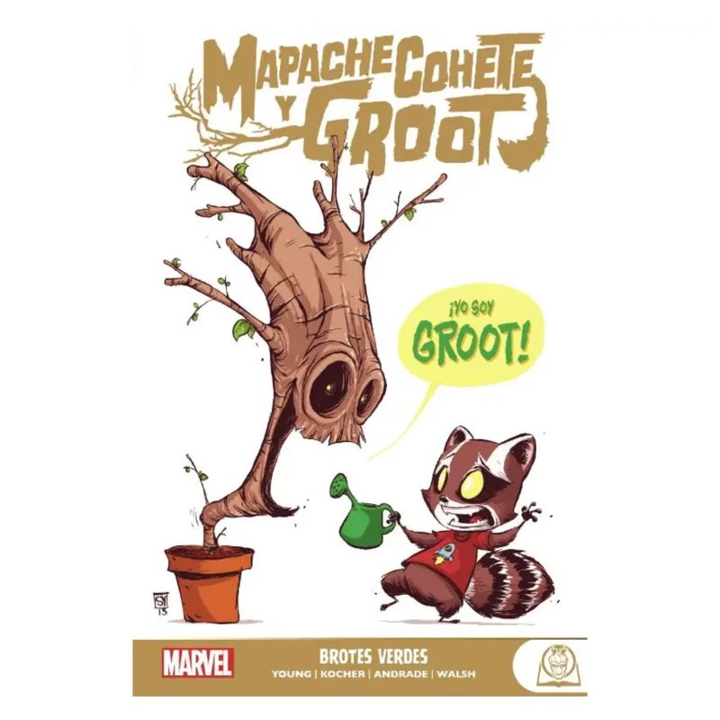 PANINI COMICS - Marvel Young Adults - Mapache Cohete y Groot Brotes Verdes